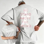 Pure Cotton Printed T-shirt High Quality Street High Quality Men's Women's - Image 3