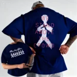 Pure Cotton Printed T-shirt High Quality Street High Quality Men's Women's - Image 5