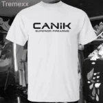 New Shirt CANIK Superior Firearms T-Shirt Printed Short Sleeve - Men and Women Tshirt Top Tees - Image 3