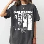 T-Shirt Graphic Alex Warren Fan Gift Music Fan T-Shirt - Casual Cotton Tops