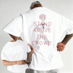 Pure Cotton Printed T-shirt High Quality Street High Quality Men's Women's - Image 2