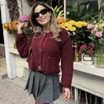 Knitted Cardigans For Women Casual Button Long Sleeve - Lady Cardigans Coat - Image 2