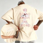 Pure Cotton Printed T-shirt High Quality Street High Quality Men's Women's - Image 6