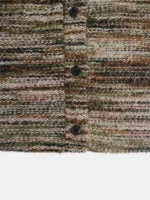 Women's Y2K Drop Shoulder Striped Cardigan - Image 4