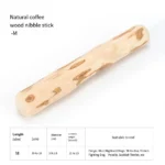 Natural Coffee Wood Dog Chew Toys Long Lasting Chewable Stick - Image 3