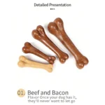 Pet Chew Toys Beef Flavor Bone Stick - Durable Bite Resistant Self Play Chew Toy - Image 2