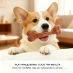 Pet Chew Toys Beef Flavor Bone Stick - Durable Bite Resistant Self Play Chew Toy