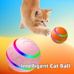 Smart Self Rotating Cat Ball Toy USB Rechargeable Interactive Cat Toy