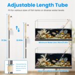 1 Set Multifunctional Electric Aquarium Gravel Cleaner - Kit Length Adjustable Automatic Fish Tank Vacuum Cleaner - Image 7