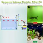 External Canister Filter For Aquarium Fish Tank With 600L - Image 4