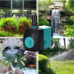 Ultra-Quiet 3/6/10/15/25/35/50/60W Submersible Water Fountain Pump Filter - Image 6