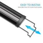 AC100V-240V Ultra-Thin High-Brightness Aluminum Alloy Fish Tank Light - Image 4