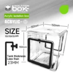 Aquarium Fish Tank Acrylic Isolation Box Stainless Steel - Image 4