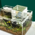 Landscaping Negative Pressure Fish Tank - Unique Eye-catching Acrylic Suspended Fish Tank