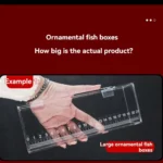 Transparent Fish Viewing Box Mini Rectangle Desktop Goldfish Bowl - Image 2