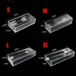 Transparent Fish Viewing Box Mini Rectangle Desktop Goldfish Bowl - Image 5