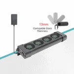 2/3/4/5/6 Head Aquarium Cooling Fans 135° Rotation Silent Fish Tank Cooler - Image 3