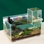 Landscaping Negative Pressure Fish Tank - Unique Eye-catching Acrylic Suspended Fish Tank - Image 4