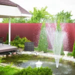 Solar Aquarium Wave Maker Multifunctional with 6 Nozzles Pond Fountain Water Pump - Image 4