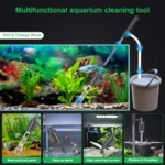 Electric Aquarium Vacuum Gravel Cleaner 36W Electric Fish Tank Cleaning - Image 4